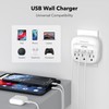 BN-LINK Multi Plug Outlet Extender 2 Pack, 3 Wall Outlets