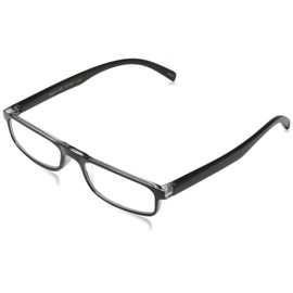 I NEED YOU HALF-LINE G31000 Plastic Glasses with Spring Technology, Black, 1.5 Dioptres