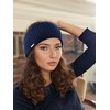 Frost Cashmere Ribbed Pattern Headband