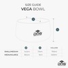 DOG Copenhagen Vega Dog Bowl, S/M, Cool Grey