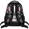 DJYQBFA Sugar Skull Flower Laptop Backpack School Backpack with Multiple