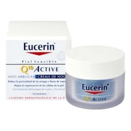 Crema Noche Eucerin Q10 Active Piel Sensible 50ml