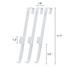 HouseTip Over The Door Hook Rack, Kitchen appliances, Dorm Room