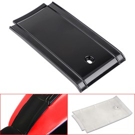 SHMT Motorcycle Black Lower Dash Tank Panel Extension for Harley Softail Model Fat Boy Heritage FXST FLST 1984-1999, Dyna FXWG 1985-1986