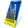 S&R Masonry/Concrete Drill Bit Set, Super Impact with Cylindrical Shank,