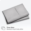 Bare Home Microfibre Pillowcase Set - Standard Size - 2