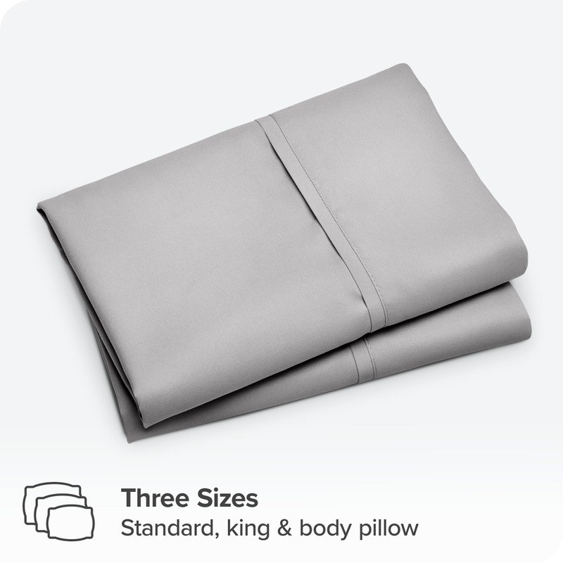 Bare Home Microfibre Pillowcase Set - Standard Size - 2