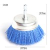 FPPO 3Pcs 3 Inch Assorted Cup Brushes Abrasive Wire Nylon