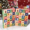 Cabilock Christmas Countdown Advent Calendar Boxes 10pcs 24gird Empty Advent