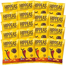Hippeas Organic Chickpea Puffs Bold & Spicy Variety Pack | 1 Ounce, 18 Count | Vegan, Gluten-Free, Crunchy, Protein Snacks