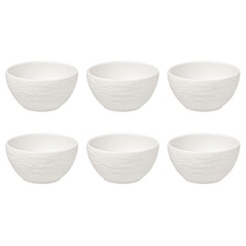 Villeroy & Boch Manufacture Rock Blanc Dip Bowl 8 cm Set 6