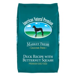 American Natural Premium Legume Free Duck Recipe with Butternut Squash (30 lb.)