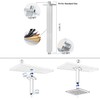 NearMoon Rain Shower Head With Shower Arm, Ceiling Mount Square