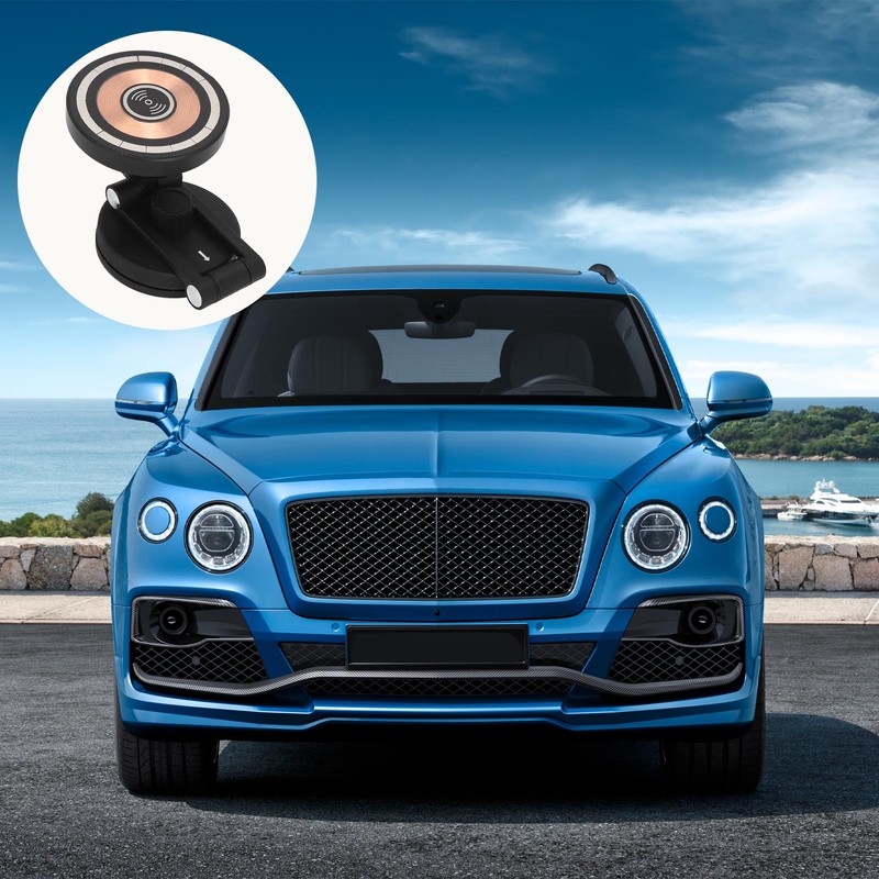 Magnetic Phone Holder Mount Strong Adsorption Wireless Charging Car Magnetic