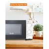 Commercial Chef 0.6 Cu. Ft. Countertop Microwave Oven, Mechanical Dial