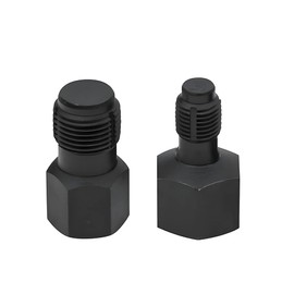 2PCS Oxygen Sensor Thread Chasers M18 x 1.5mm and M12 x 1.25mm thread chasers with 3/8” drive to clean and repair damaged threads