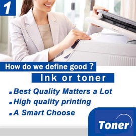 TN-431 TN431 4-Color Toner Cartridge Set 4 Pack Compatible TN431 TN-431 MFC-L8900CDW Toner Cartridges Replacement for Brother TN431 TN-431 HL-L8360CDW Printer Ink (Black Cyan Magenta Yellow)