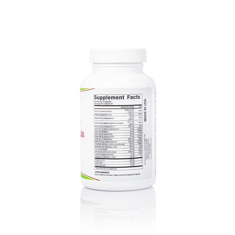 Health As It Ought To Be Highly|Absorbable Daily Multivitamin with