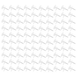 Invisible Picture Hangers, 100 Pieces Traceless Hanging Nails Screws Wall Hooks for Hard Walls Home Art Decorations Accessories