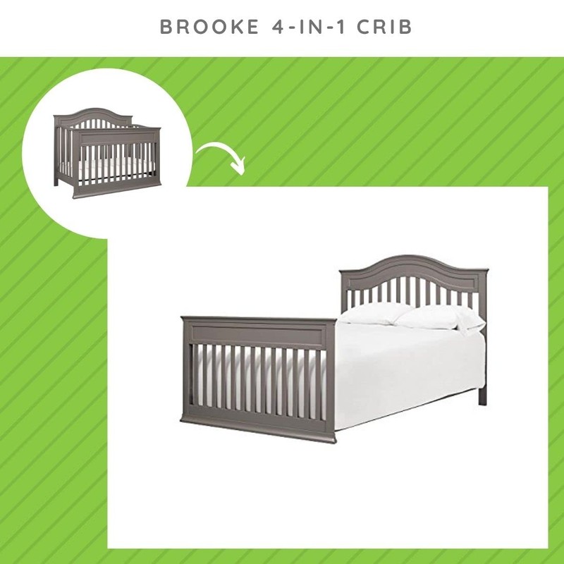 CC KITS Universal Twin-Size & Full-Size Conversion Kit Bed Rails