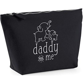 Hippowarehouse Daddy And Me printed make up cosmetic wash bag 18x19x9cm