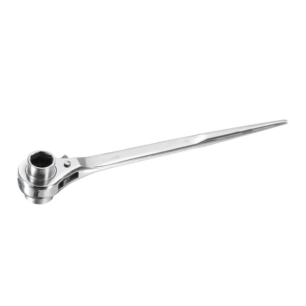 sourcing map 19 x 21mm Hexagon Scaffold Podger Ratchet Spanner