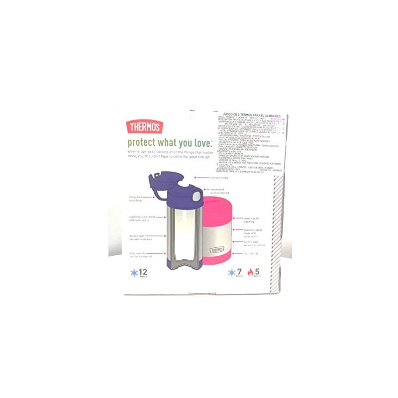 Thermos FUNtainer Lunch Set Bottle and Food Jar for Kids