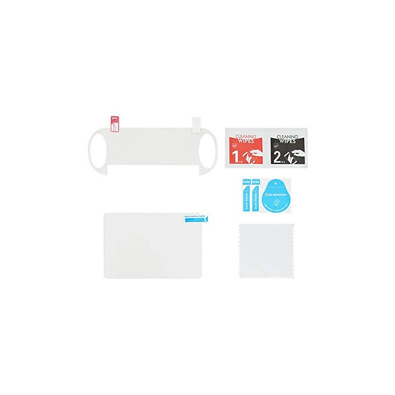Gam3Gear Front Screen Tempered Glass with Rear Plastic Film Protector
