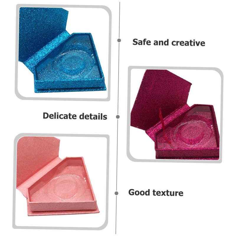 VICASKY 5pcs Magnetic Eyelash Storage Case Portable False Lash Organizer