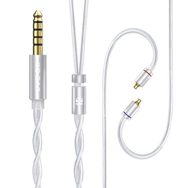 [KBEAR Glint] Yinyoo MMCX 4.4mm Re-Cable, 5N High Purity Oxygen