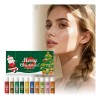 Serie De Lápices Labiales Navideños Para Agrietar Frutas, He As