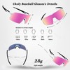 Ukoly Baseball/Running Sunglasses Cycling Glasses For Men Women,Sport Sunglasses HD