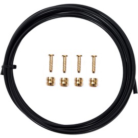 YBEKI Bicycle Brake Hose and Brass Connector Insert Kit, 2500mm Bicycle Hydraulic Disc Brake Hose Kit for Shimano BH59 BH90 Avid Sram Magura