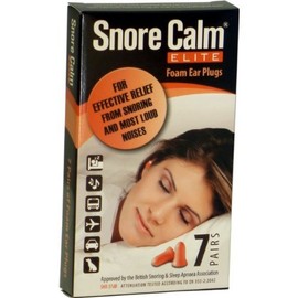 Snore Calm ELITE Foam Ear Plugs (7 Pairs)