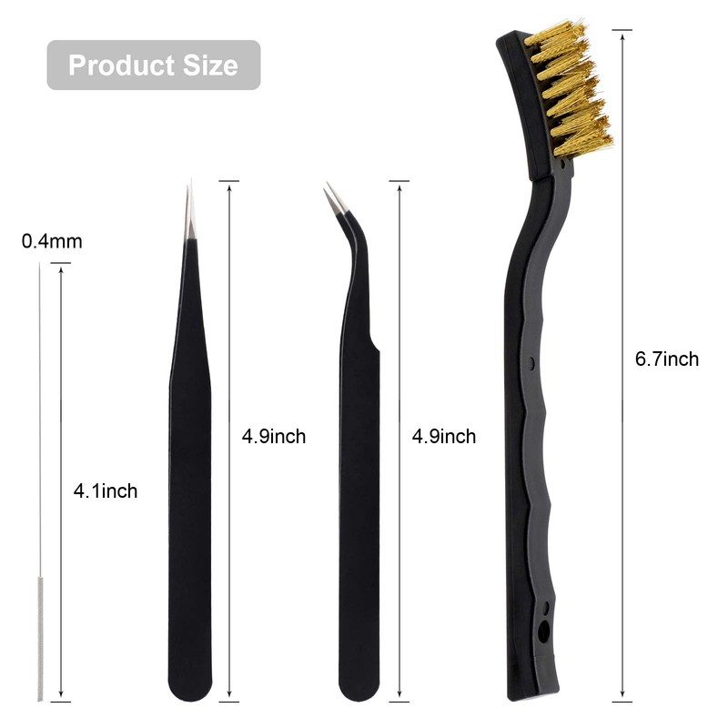 3D Printer Nozzle Cleaning Kit - 13 Pieces 3D Print