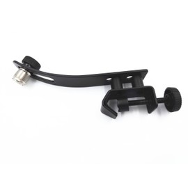 Boseen Adjustable Shockproof Metal Drum Rim Microphone Clip for Microphone Clamps Holder with Groove Gear