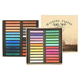 Masters Watersoluble Pastel Colouring Pencils (Pack of 48)