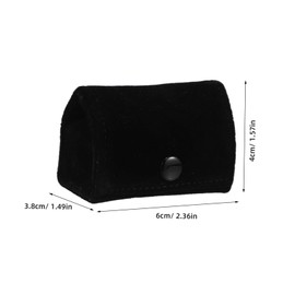 GRIRIW Travel Ring Box Jewelry Organizer Mini Ring Case for Women Jewelry Carrying Case