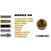 CONQUER Tools Deburring External Chamfer Tool, Premium Tungsten Blade, Deburr...