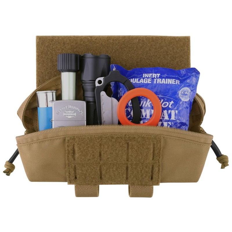 KRYDEX Tactical Small Drop Pouch Mini Dangler Pouch with Hook