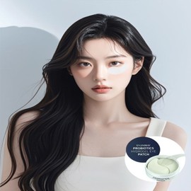 RinJei 린제이 프로바이오틱스 하이드로겔 미간 팔자주름 아이패치 60매 Rinjei Probiotics Hydrogel Eye Patch for Forehead and Eye Cream 60 Sheets