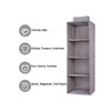AIMALL Hanging Wardrobe Organiser – 3/4/5 Layer Clothes Storage Shelves,