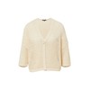 Comma Airy cardigan in boxy fit, 0505_beige, S