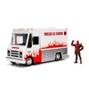 Jada JA99730 1:24 Taco Truck und Deadpool Figur, mehrfarbig