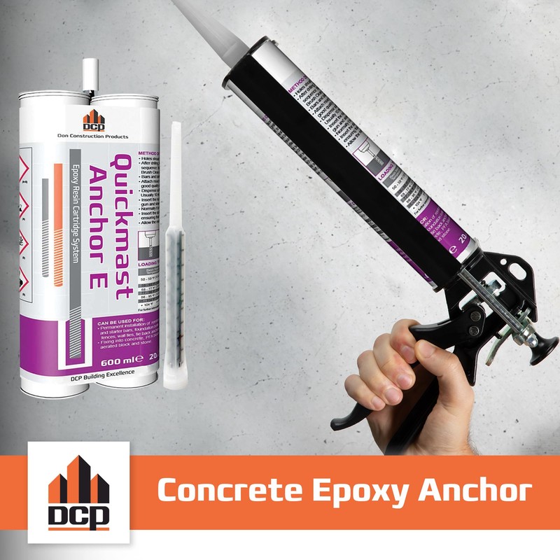 DCP Quickmast Anchor E Concrete Anchoring Epoxy - Two-Part, Dual