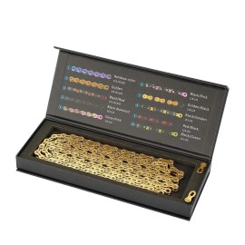 For SHIMANO, Campagnolo ,SRAM and other bike SUMC 11 Speed X11SL Ti-N Gold Super Light 116 Links MTB Bicycle Road Bike Chains