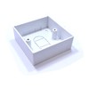kenable Surface Mount Back Box Pattress Box 1 Gang 32mm