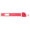 6 Inch Woodworking Ruler Adjustable Sliding Stop Aluminum Alloy Pocket