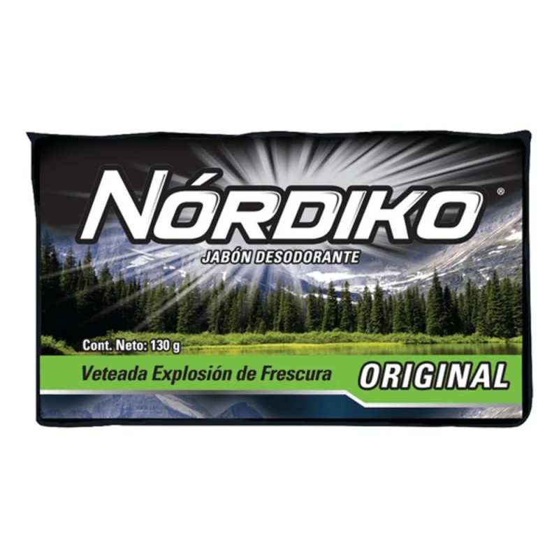 Jabón En Barra Desodorante Antibacterial 130g Nordiko