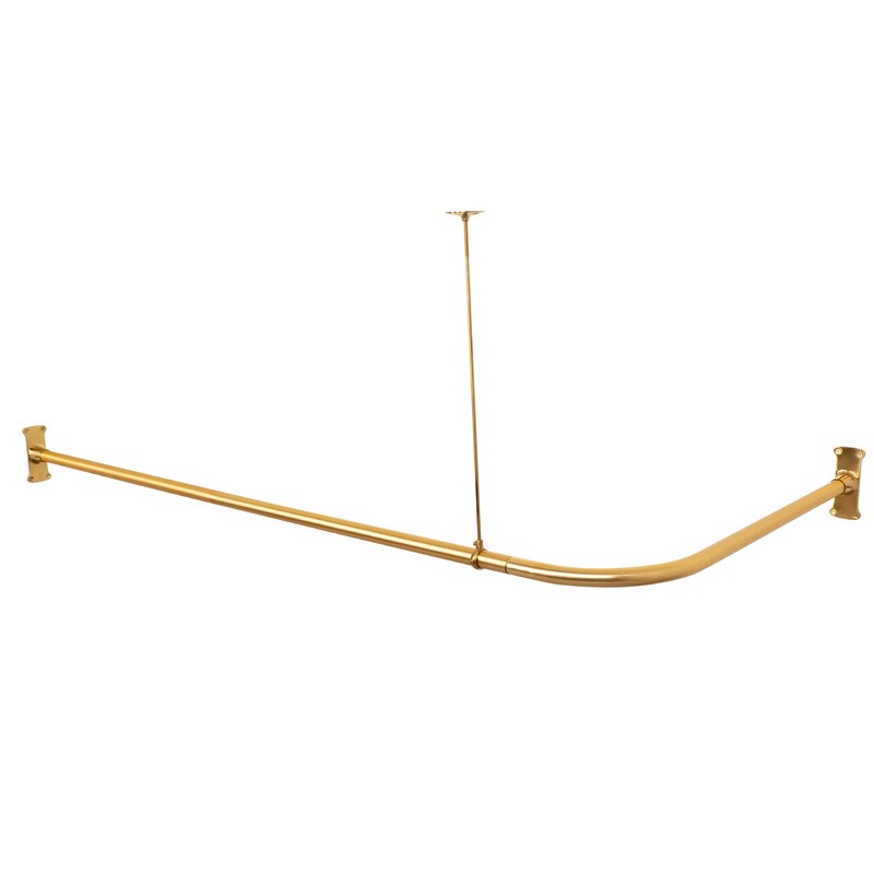 Artiwell L Shaped Shower Curtain Rod, Bathroom Bathtub Corner Shower